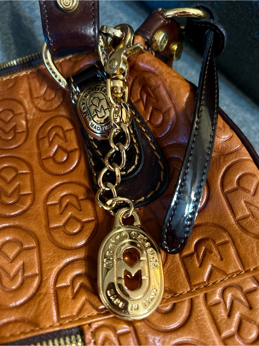 Marino Orlandi Italian Leather Large bag